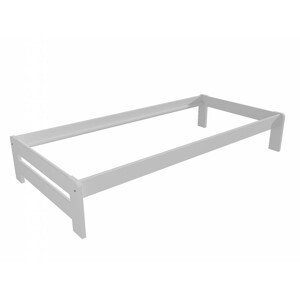Jednolůžková postel VMK004B (Rozměr: 90 x 200 cm, Barva dřeva: barva bílá)