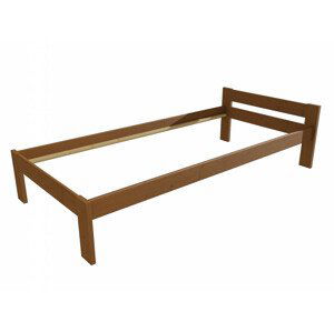 Jednolůžková postel VMK006A (Rozměr: 100 x 200 cm, Barva dřeva: moření dub)