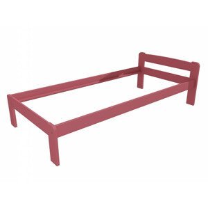 Jednolůžková postel VMK009A (Rozměr: 90 x 200 cm, Barva dřeva: barva růžová)