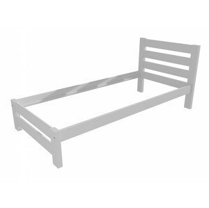 Jednolůžková postel VMK011B (Rozměr: 80 x 200 cm, Barva dřeva: barva bílá)