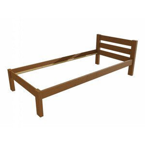 Jednolůžková postel VMK012A (Rozměr: 80 x 200 cm, Barva dřeva: moření dub)