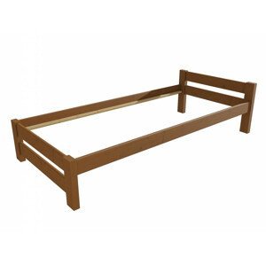 Jednolůžková postel VMK013B (Rozměr: 90 x 200 cm, Barva dřeva: moření dub)
