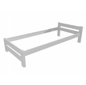Jednolůžková postel VMK013B (Rozměr: 90 x 200 cm, Barva dřeva: barva bílá)