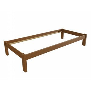 Jednolůžková postel VMK014A (Rozměr: 90 x 200 cm, Barva dřeva: moření dub)