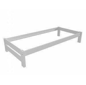 Jednolůžková postel VMK014B (Rozměr: 100 x 200 cm, Barva dřeva: barva bílá)