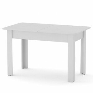 Jídelní stůl KS-05 rozkládací (Barva dřeva: bílá)
