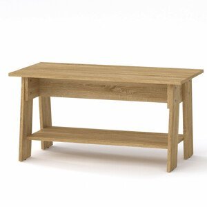 Konferenční stolek JAZZ ABS (Barva dřeva: dub sonoma)