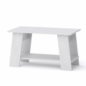 Konferenční stolek JAZZ-4 ABS (Barva dřeva: bílá)