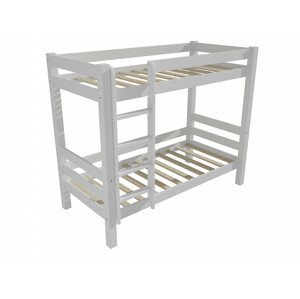 Patrová postel 8X8 03B (Rozměr: 80 x 180 cm, Barva dřeva: barva bílá)