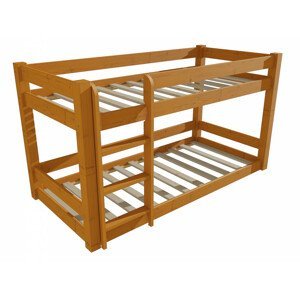 Patrová postel 8X8 08B (Rozměr: 80 x 180 cm, Barva dřeva: moření olše)