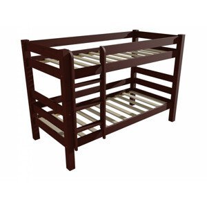 Patrová postel 8X8 10B (Rozměr: 80 x 190 cm, Barva dřeva: moření ořech)