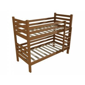 Patrová postel M 007 NEW* (Rozměr: 80 x 180 cm, Prostor mezi lůžky: 100 cm, Barva dřeva: moření dub)