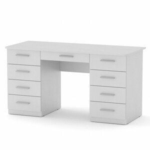 Psací stůl KANTOR-3 (Barva dřeva: bílá)