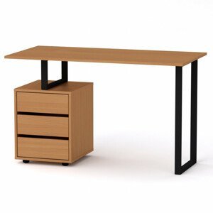 Psací stůl LOFT-2 ABS (Barva dřeva: buk)
