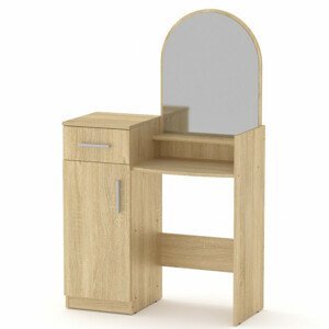 Toaletní stolek BEAUTY-01 (Barva dřeva: dub sonoma)