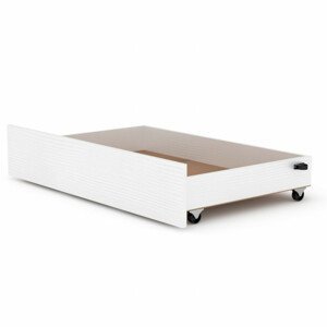 Zásuvka pod postel (Barva dřeva: bílá)