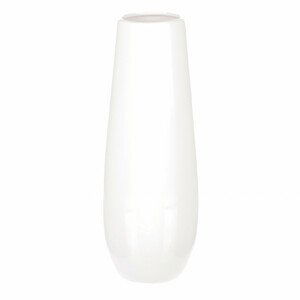 Váza keramická, bílá HL9023-WH