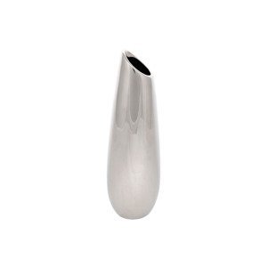 Váza keramická stříbrná. HL9005-SIL