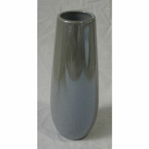 Váza keramická, šedivá perleť HL9024-GREY