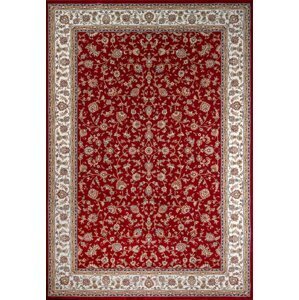 Kusový koberec Shiraz 75555 014 červený (Varianta: 200 x 290 cm)