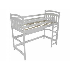 Patrová zvýšená postel M 005 NEW* (Rozměr: 90 x 190 cm, Barva dřeva: barva bílá)