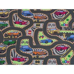 Dětský koberec Grand Prix (Varianta: 200 x 200 cm)