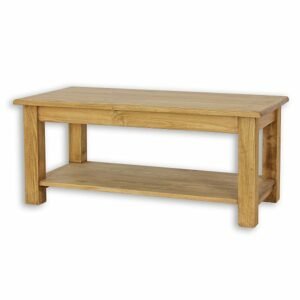 Konferenční stolek ST710, 120x52x60, borovice, vosk (Barva dřeva: Přírodní vosk)