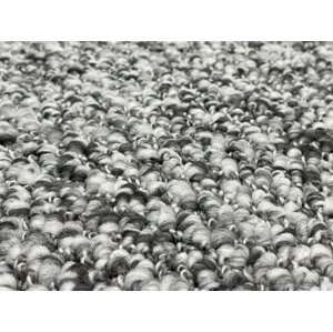 Metrážový bytový koberec Holborn 8124 šedý (Varianta: 1 m2 Holborn 8124 - 5 m šíře)