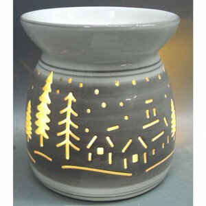 Aroma lampa, vánoční motiv, keramika. ARK3609