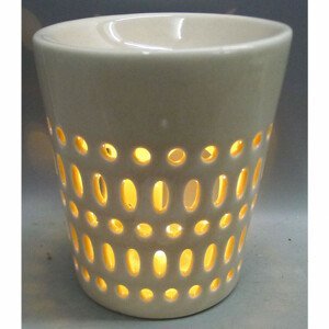 Aroma lampa, porcelánová. Krémová barva. ARK3612 COFFEE