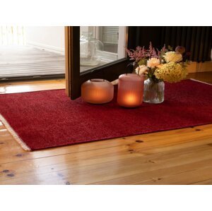 Kusový koberec Visby 15 dark red (Varianta: 120 x 170 cm)
