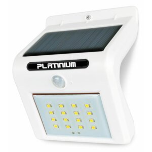 Nástěnné solární LED světlo s detektorem pohybu bílá (Varianta: samostatně)
