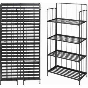 PROGARDEN Stojan na květiny kovový 4 patra 118 cm KO-X71000120