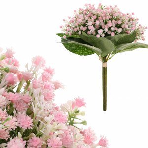 Nevěstin závoj, puget, růžové květy. KN6130 PINK