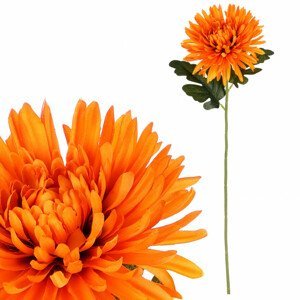 Chryzantéma, barva oranžová. KN6158-OR, sada 24 ks