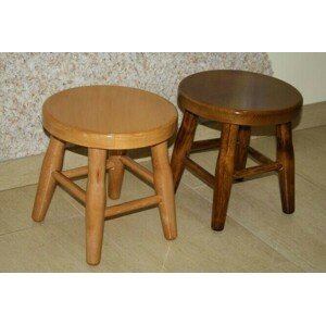 Buková stolička o výšce 31 cm (Barva dřeva: Olše)