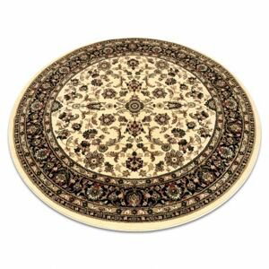 Kulatý koberec ROYAL ADR model 1745 karamel (Velikost: kruh 120 cm)