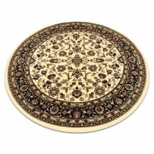 Kulatý koberec ROYAL ADR model 1745 karamel (Velikost: kruh 150 cm)