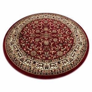 Kulatý koberec ROYAL ADR vzor 1745 bordó (Velikost: kruh 120 cm)