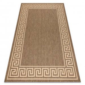 KOBEREC SISAL FLOORLUX 20014 coffe / mais (Velikost: 160x230 cm)