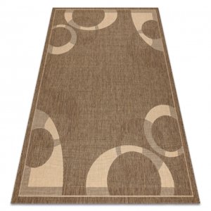 KOBEREC SISAL FLOORLUX 20078 káva / mais (Velikost: 120x170 cm)