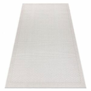 Koberec SISAL BOHO 39016069 vzor rámu béžový (Velikost: 80x150 cm)