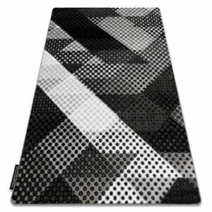 Koberec INTERO BALANCE 3D Tečky šedá (Velikost: 140x190 cm)