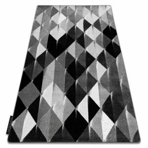 Koberec INTERO PLATIN 3D Trojúhelníky šedá (Velikost: 180x270 cm)