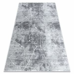 Moderní MEFE koberec  2783 Mramor - Strukturální, dvě úrovně rouna šedá (Velikost: 180x270 cm)