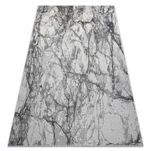 Moderní koberec NOBLE 9962 65 Mramor, kámen - Strukturální, dvě úrovně rouna, krémovo šedá (Velikost: 80x150 cm)