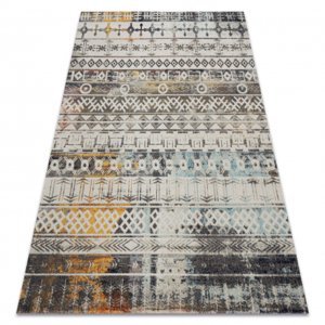 Moderný koberec MUNDO E0591 boho etnický outdoor béžová (Velikost: 140x190 cm)