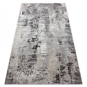 Moderní koberec OHIO BV31A vintage - Strukturální, dvě vrstvy rouna, šedá / krém (Velikost: 80x150 cm)