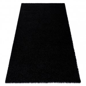Koberec SOFFI shaggy 5cm černý (Velikost: 60x200 cm)