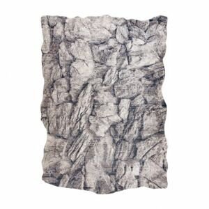 Moderní koberec TINE 75417A, nepravidelný tvar, Skála kámen krémový / šedá (Velikost: 160x220 cm)